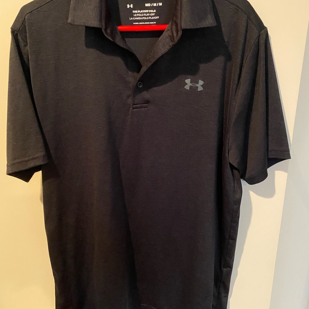Under Armour Playoff Polo 2.0 Sz Medium Excellent Condition